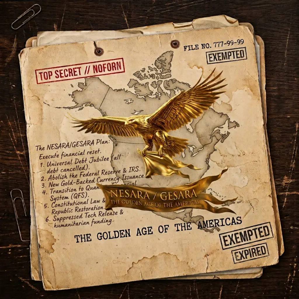 NESARA/GESARA: The Golden Age Of The Americas cover art